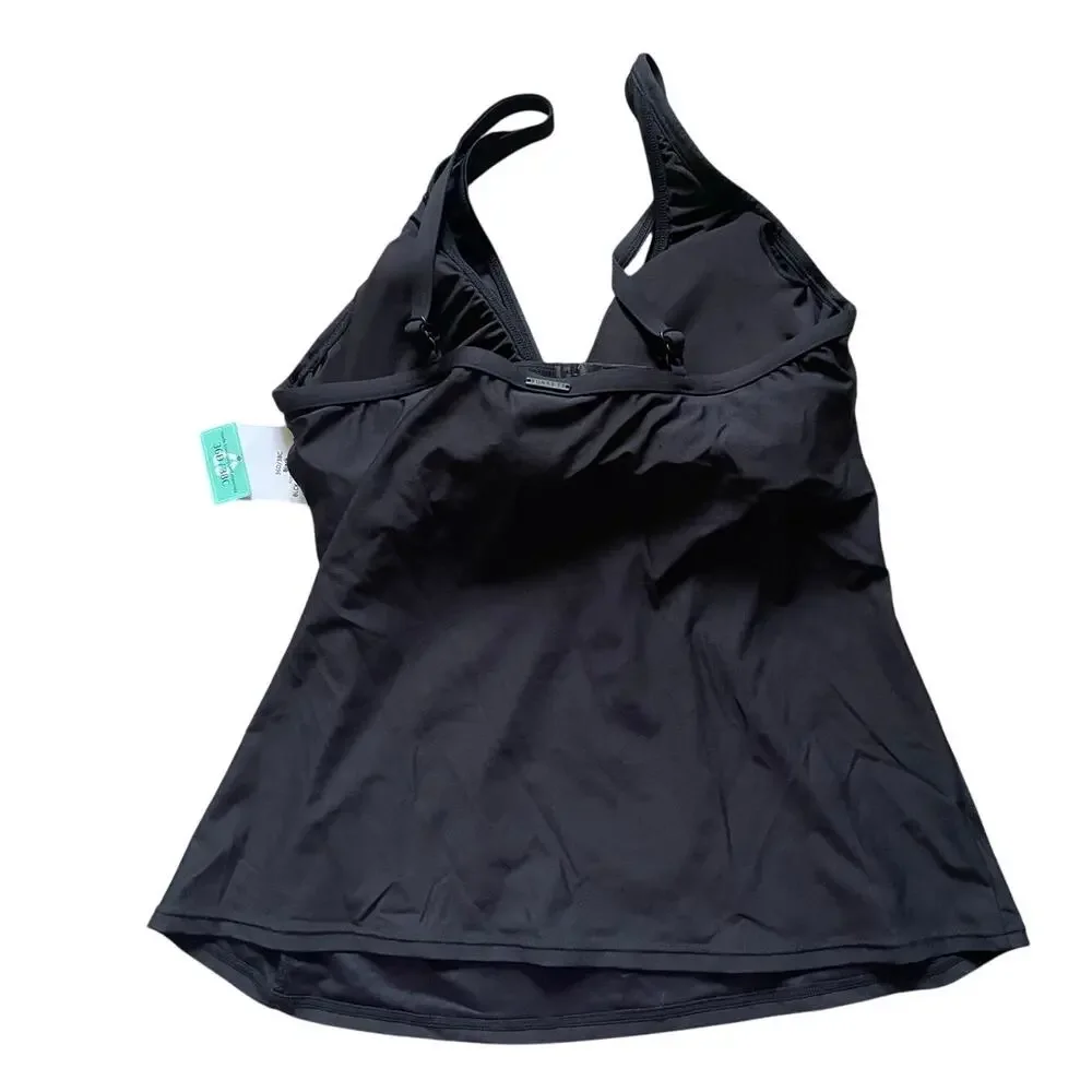 Sunsets Seperates Womens/Teen Black Underwire Tankini Bra Top 36D Small - Picture 2 of 7